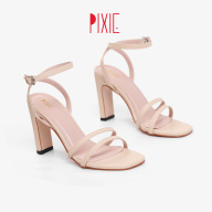 Giày Sandal Cao Gót 9cm 2 Quai Mảnh Pixie X701 thumbnail