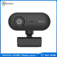 Amorus Webcam Xoay 1080 Độ Tự Động Lấy Nét 360 P HD, Cho Hội Nghị Video Phát Sóng Trực Tiếp thumbnail