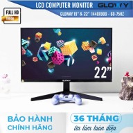 (Bảo Hành 3 năm] Màn hình máy tính GLOWY LCD 19 icnh và 22 inch mới 100 độ phân giải FULLHD 75Hz - Màn hình PC giá rẻ - Màn hình gamming có HDMI thumbnail