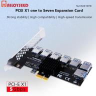 EUX1070 PCI-E 1X1 Đến 7 Riser Cho BTC Mining Nhân PCI Express USB3.0 thumbnail