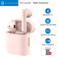 New Arrivals Haylou T33 MoriPods Qualcomm QCC3040 Wireless Earbuds Bluetooth V5.2 Headset TWS Headphone AptX Adaptive(Aptx HD+Aptx LL) AAC 4 Microphones Earphones for Gaming thumbnail