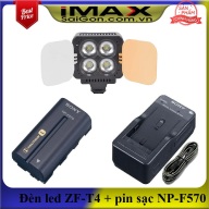 [HCM]Đèn Led Video Zifon ZF-T4 Led Version II (New) + Bộ 01 pin và 01 sạc NP-F570 thumbnail