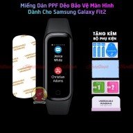 Miếng Dán Màn Hình PPF Đồng Hồ Thông Minh Kính Cường Lực Dẻo Samsung Galaxy Fit2 Fit 2 Chống Va Đập Bảo Vệ Mặt Đồng Hồ thumbnail