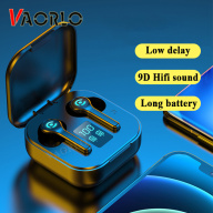 VAORLO Tai Nghe Dung Lượng Lớn Tai Nghe Chơi Game Bluetooth 5.0 Tai Nghe Chống Nước Điều Khiển Cảm Ứng Không Dây Có Mic HD Cho Mọi Điện Thoại Thông Minh thumbnail