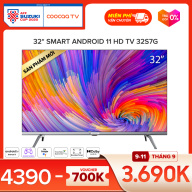 [Thu thập voucher 700k - Giá sốc 3690k] SMART TV HD Coocaa 32 inch - Wifi - viền mỏng -32S7G thumbnail