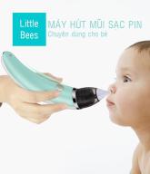 Máy hút mũi cho bé sơ sinh, Máy Hút Mũi Cho Bé Little Bee, dùng cho bé từ sơ sinh đến 5 tuổi,5 cấp độ hút,được làm từ chất liệu an toàn cho trẻ em,hiệu quả tức thì, BH 1 đổi 1, SALE 50% thumbnail