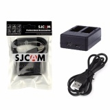 Sạc pin đôi dùng cho SJCAM SJ4000 SJ 4000 wifi SJ5000 M10 dock Sạc đôi thế hệ mới, cao cấp POPO Collection thumbnail