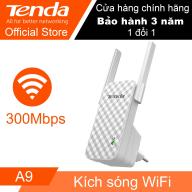 [HCM]( FPT ) Bán bộ thu phát sóng wifi Bộ kích sóng Wi-Fi Tenda A9 tốc độ 300Mbps (Trắng) Thiết bị mở rộng sóng WiFi Cực Mạnh Nhỏ Gọn Với Bắt Sóng Trong Phạm Vi Lên Tới 200 Mét Dễ Dàng Sử Dụng. BH 1 Đổi 1 thumbnail