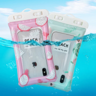 Mobile Phone Waterproof Bag, Touch Screen, Hand-sealed Protection, Support Various Mobile Phones thumbnail