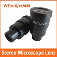 ZZOOI WF20X Welding Industrial Binocular Stereoscopic Stereo Microscope Hight Eyepiont Optical Eyepiece Lens Mounting Size 30mm 30.5mm thumbnail