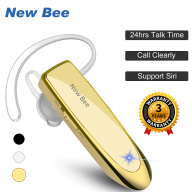 New Bee Tai nghe Bluetooth Cuộc gọi 24 giờ Tai nghe không dây Tay nghe bluetooth không dây Bluetooth5.0 Bluetooth Earphone thumbnail