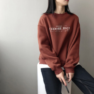 Áo hoodie nữ Choobe form rộng Unisex vải dày dặn cao cấp phong cách A42 thumbnail