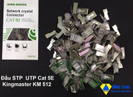 Đầu STP UTP Cat 5 Kingmaster KM 512 (100 cái bịch) thumbnail
