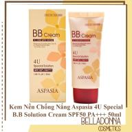 [HCM][ 2 Loại ] Kem Nền Che Khuyết Điểm Aspasia BB Cream 4U Special Solution 50ml thumbnail
