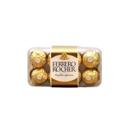 Kẹo socola nhân kem hạt dẻ, Sôcôla Ferrero Rocher 200g hộp 16 viên - Hàng Tết 2022 date Date mới