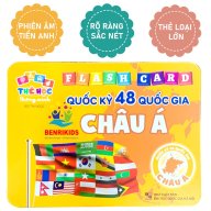 Bộ Thẻ Học Thông Minh Flash Card Chủ Đề Các Quốc Gia Châu Á Cho Bé Phát Triển Vốn Tự Vựng Tiếng Anh, Sách Cho trẻ Từ 2 tuổi thumbnail