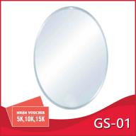 Gương phòng tắm cao cấp 45 x 60 GS - 01Viền thoi ( kiếng cường lực 5mm ) thumbnail