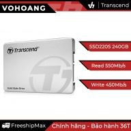 SSD Transcend 240GB Sata3 thiết kế kim loại siêu mát, chính hãng bảo hành 36 tháng thumbnail