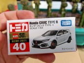 Xe mô hình Tomica (Có hộp nguyên seal số 40) - Xe Honda Civic màu trắng rất đẹp cho sưu tập