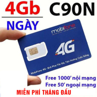 SIM 4G MOBIFONE C90N 120GB ( 4GB NGÀY ) MIỄN PHÍ THÁNG ĐẦU thumbnail