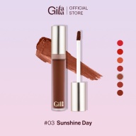 Son kem lì thế hệ mới Gilaa Long Wear Lip Cream Full Size (5g) 03 - Sunshine Day - Nâu Đất thumbnail