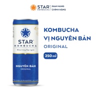 Lốc 6 lon thức uống lên men STAR KOMBUCHA Nguyên Bản Original (250ml lon) thumbnail