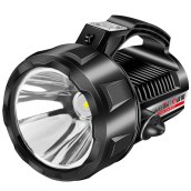 Đèn Pin Cắm Trại & Leo Núi Đèn LED Tìm Kiếm Siêu Sáng Cầm Tay 100W Đèn Pin Đèn Flash Đèn Cảnh Báo Nguồn Sạc USB B Cắm Trại Ngoài Trời