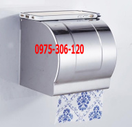 [HCM]Hộp Giấy Vệ Sinh Bằng 100% INOX 304 gắn tường trong nhà tắmnhà vệ sinh HG5 HỘP GIẤY BÓNG thumbnail