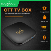 5G 4K Version GOOJODOQ 4K HD Smart Android 10.0 TV BOX System English High Speed 5G 2.4G Wifi