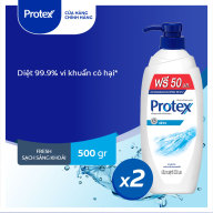 Bộ 2 sữa tắm diệt 99.9% vi khuẩn Protex Fresh sạch sảng khoái 500ml chai thumbnail