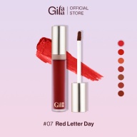 Son kem lì thế hệ mới Gilaa Long Wear Lip Cream Full Size (5g) 07 - Red Letter Day - Đỏ thuần thumbnail