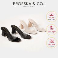 De p cao gót quai trong Erosska thời trang mu i vuông gót trong cao 9cm EM040 thumbnail