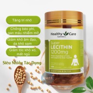 Healthy Care Super Lecithin 1200mg - Mầm đậu nành HealthyCare của Úc 100 viên thumbnail