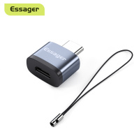 Essager USB Type C OTG Adapter For Samsung Note 8 Xiaomi mi USBC Connector USB-C Type-C To USB Converter Micro female to Type-c male 3.0 OTG Converter for data transmission thumbnail