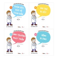 Sách - Combo Chăm Sóc Sức Khỏe Trẻ Em - Phần 2 (4 Tập ) - Mhbooks thumbnail