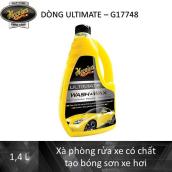 Meguiar s Xà phòng rửa xe có chất tạo bóng dòng Ultimate - Ultimate Wash & Wax, G17748, 1,4L
