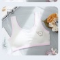 8 to 18 years old girl underwear thin model development big boy student summer strapless bra with small vest middle cotton 4