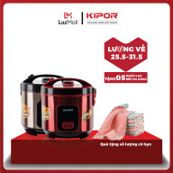 Nồi cơm điện KIPOR KP-N55918 - 1.8L - Lòng nồi niêu chống dính CERAMIC chống trầy xước dầy 3mm nặng 1Kg ủ ấm đa chiều 24h cho 4-6 người ăn thumbnail