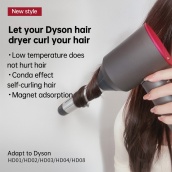 Keromee Đối với Phụ kiện Máy sấy tóc Dyson Supersonic Máy tạo kiểu tóc xoăn Model HD01 HD02 HD03 HD05