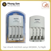 Sạc pin AA-AAA MQN06 Sanyo (sạc nhanh)