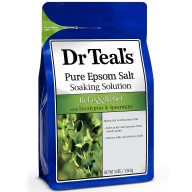 Muối tắm Bạch Đàn & Bạc Hà Dr Teal s Pure Epsom Ealt Eoaking Eolution Relax&Relief with Eucalyptus & Spearmint 1.36kg thumbnail