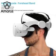 Amorus Dây Đeo Đầu Có Thể Điều Chỉnh Cho Oculus Quest 2 Băng Đô Dây Đeo Bảo Vệ Thoải Mái thumbnail