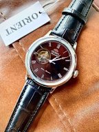 [HCM][ Video ] [Mua 1 Tặng 1] Đồng hồ nam cao cấp đồng hồ nam Ỏrient FAG00002W0 -máy automatic ( Cơ )-dây da-size 40mm-Full Box-Luxury diamond watch--THU CŨ ĐỔI MỚI- thumbnail
