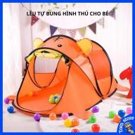 Lều trẻ em hình thú tự bung cho bé trai và bé gái chơi, ngủ trong nhà. Lều bóng cho bé, lều cắm trại TOM32 thumbnail