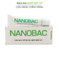Kem bôi da NANOBAC giảm mụn thâm, làm mờ sẹo sau thủy đậu, sởi, zona - Tuýp 20g thumbnail