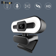 Blesiya Camera Web Ánh Sáng Lấp Đầy Full HD Kèm Micro Camera Phát Trực Tuyến thumbnail