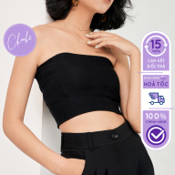Áo quây ngực Choobe thun trơn, croptop nữ dáng ôm, màu trơn không dây, chất vải co giãn tốt - A15 thumbnail