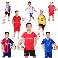 Bộ quần áo bóng đá TRẺ EM giải 2021 - 2022 (10 - 40kg) nhiều mẫu Bộ Thể Thao Bé Trai, Bé Gái thumbnail