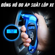 Máy đo áp suất lốp ô tô xe máy , đồng hồ đo báo áp suất lốp ô tô mẫu mới loại tốt hàng cao câp chinh hãng bảo hành 12 tháng , cách kiểm tra lốp xe đạt tiêu chuẩn thumbnail