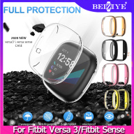 For Fitbit Versa 3 Case TPU Full Screen Protective Cases Anti-Scratches Protector shell for Fitbit Sense Smart Watch thumbnail